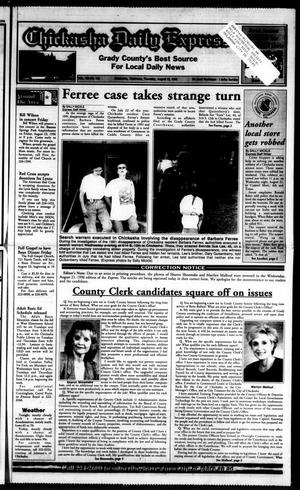 Chickasha Daily Express (Chickasha, Okla.), Vol. 106, No. 129, Ed. 1 Thursday, August 22, 1996