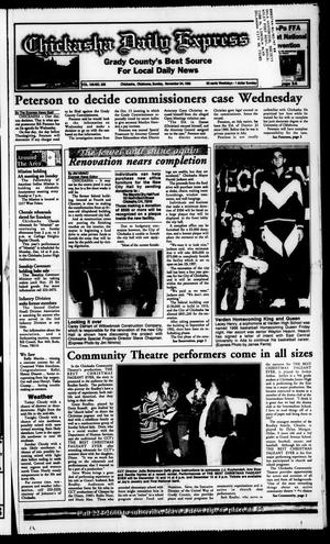 Chickasha Daily Express (Chickasha, Okla.), Vol. 106, No. 209, Ed. 1 Sunday, November 24, 1996