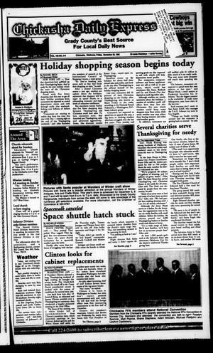 Chickasha Daily Express (Chickasha, Okla.), Vol. 106, No. 214, Ed. 1 Friday, November 29, 1996