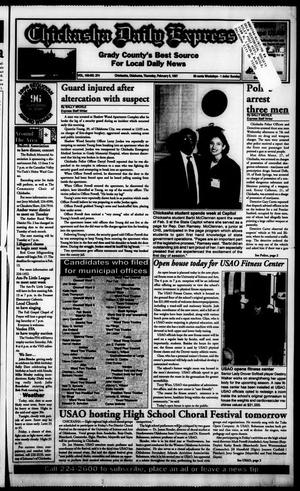 Chickasha Daily Express (Chickasha, Okla.), Vol. 106, No. 274, Ed. 1 Thursday, February 6, 1997