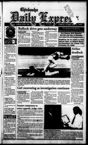 Chickasha Daily Express (Chickasha, Okla.), Vol. 106, No. 282, Ed. 1 Friday, February 14, 1997