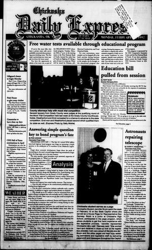 Chickasha Daily Express (Chickasha, Okla.), Vol. 106, No. 284, Ed. 1 Monday, February 17, 1997