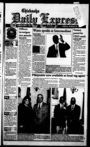 Chickasha Daily Express (Chickasha, Okla.), Vol. 106, No. 321, Ed. 1 Friday, March 28, 1997