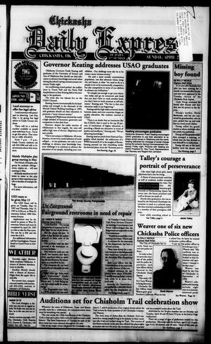 Chickasha Daily Express (Chickasha, Okla.), Vol. 107, No. 34, Ed. 1 Sunday, April 27, 1997