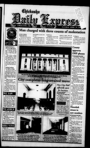 Chickasha Daily Express (Chickasha, Okla.), Vol. 107, No. 36, Ed. 1 Tuesday, April 29, 1997