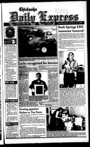 Chickasha Daily Express (Chickasha, Okla.), Vol. 107, No. 119, Ed. 1 Wednesday, August 13, 1997