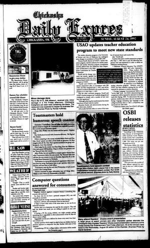 Chickasha Daily Express (Chickasha, Okla.), Vol. 107, No. 128, Ed. 1 Sunday, August 24, 1997