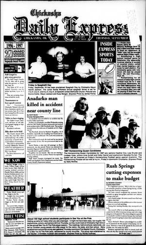 Chickasha Daily Express (Chickasha, Okla.), Vol. 107, No. 149, Ed. 1 Thursday, September 18, 1997