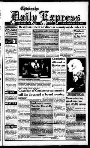 Chickasha Daily Express (Chickasha, Okla.), Vol. 107, No. 150, Ed. 1 Friday, September 19, 1997