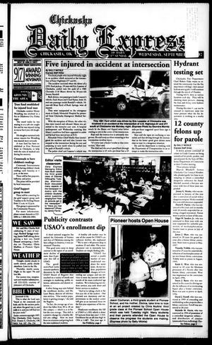 Chickasha Daily Express (Chickasha, Okla.), Vol. 107, No. 154, Ed. 1 Wednesday, September 24, 1997