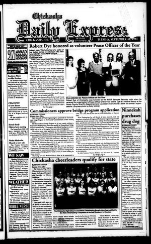 Chickasha Daily Express (Chickasha, Okla.), Vol. 107, No. 159, Ed. 1 Tuesday, September 30, 1997