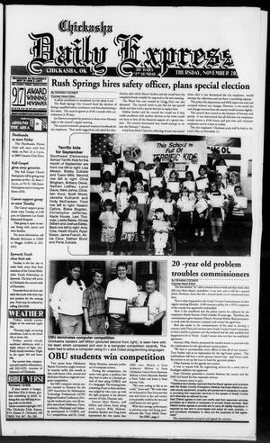 Chickasha Daily Express (Chickasha, Okla.), Ed. 1 Thursday, November 20, 1997