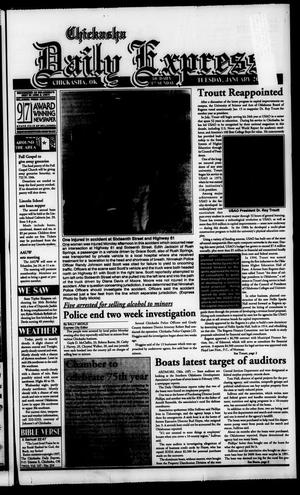 Chickasha Daily Express (Chickasha, Okla.), Ed. 1 Tuesday, January 20, 1998
