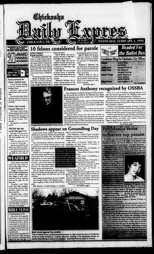 Chickasha Daily Express (Chickasha, Okla.), Ed. 1 Wednesday, February 4, 1998