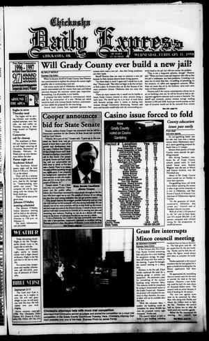 Chickasha Daily Express (Chickasha, Okla.), Ed. 1 Wednesday, February 11, 1998