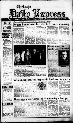 Chickasha Daily Express (Chickasha, Okla.), Ed. 1 Thursday, March 12, 1998