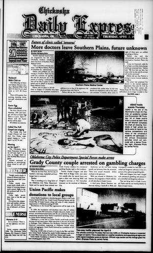 Chickasha Daily Express (Chickasha, Okla.), Ed. 1 Thursday, April 2, 1998