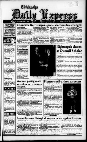 Chickasha Daily Express (Chickasha, Okla.), Ed. 1 Tuesday, June 2, 1998