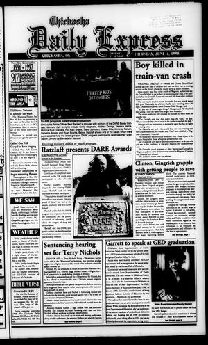 Chickasha Daily Express (Chickasha, Okla.), Ed. 1 Thursday, June 4, 1998