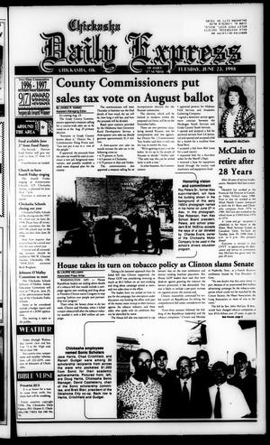Chickasha Daily Express (Chickasha, Okla.), Ed. 1 Tuesday, June 23, 1998