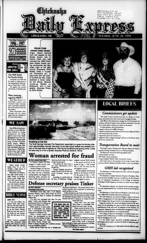 Chickasha Daily Express (Chickasha, Okla.), Ed. 1 Tuesday, June 30, 1998