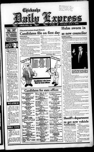 Chickasha Daily Express (Chickasha, Okla.), Ed. 1 Tuesday, July 7, 1998