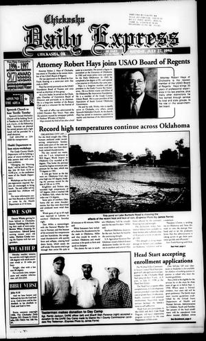 Chickasha Daily Express (Chickasha, Okla.), Ed. 1 Monday, July 27, 1998