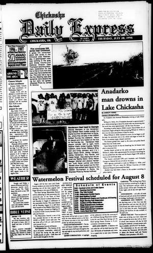 Chickasha Daily Express (Chickasha, Okla.), Ed. 1 Thursday, July 30, 1998