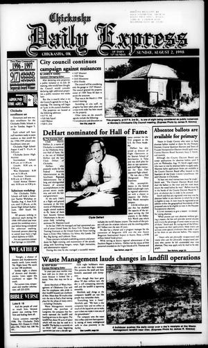 Chickasha Daily Express (Chickasha, Okla.), Ed. 1 Sunday, August 2, 1998