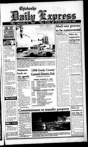 Chickasha Daily Express (Chickasha, Okla.), Ed. 1 Sunday, August 16, 1998