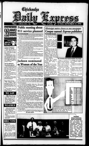 Chickasha Daily Express (Chickasha, Okla.), Ed. 1 Sunday, September 27, 1998