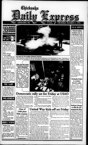 Chickasha Daily Express (Chickasha, Okla.), Ed. 1 Thursday, October 1, 1998