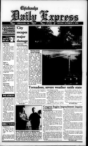 Chickasha Daily Express (Chickasha, Okla.), Ed. 1 Monday, October 5, 1998