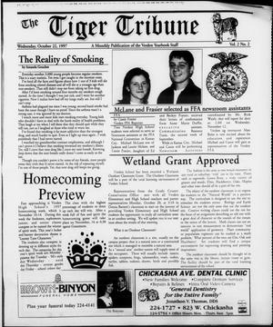 The Tiger Tribune (Verden, Okla.), Vol. 2, No. 2, Ed. 1 Wednesday, October 22, 1997