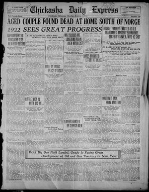 Chickasha Daily Express (Chickasha, Okla.), Vol. 23, No. 220, Ed. 1 Monday, January 1, 1923