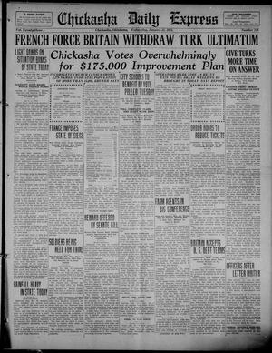 Chickasha Daily Express (Chickasha, Okla.), Vol. 23, No. 246, Ed. 1 Wednesday, January 31, 1923