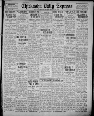 Chickasha Daily Express (Chickasha, Okla.), Vol. 23, No. 263, Ed. 1 Tuesday, February 20, 1923