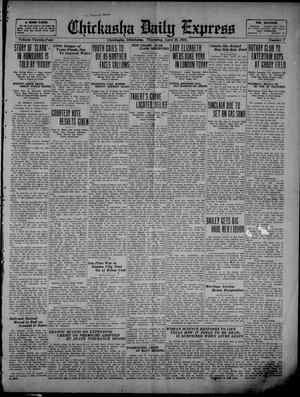 Chickasha Daily Express (Chickasha, Okla.), Vol. 24, No. 7, Ed. 1 Thursday, April 26, 1923