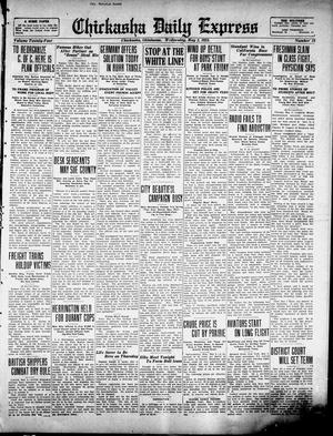 Chickasha Daily Express (Chickasha, Okla.), Vol. 24, No. 12, Ed. 1 Wednesday, May 2, 1923