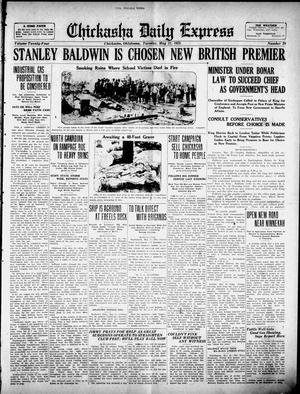 Chickasha Daily Express (Chickasha, Okla.), Vol. 24, No. 29, Ed. 1 Tuesday, May 22, 1923
