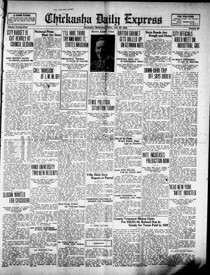 Chickasha Daily Express (Chickasha, Okla.), Vol. 24, No. 80, Ed. 1 Friday, July 20, 1923