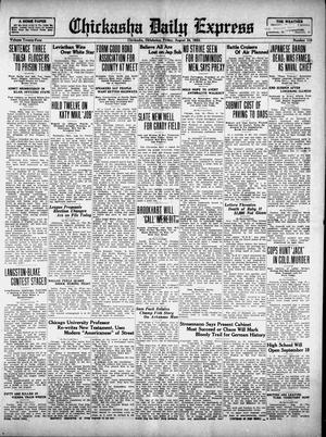 Chickasha Daily Express (Chickasha, Okla.), Vol. 24, No. 110, Ed. 1 Friday, August 24, 1923