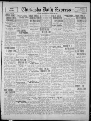 Chickasha Daily Express (Chickasha, Okla.), Vol. 24, No. 192, Ed. 1 Friday, November 30, 1923