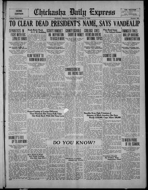 Chickasha Daily Express (Chickasha, Okla.), Vol. 24, No. 255, Ed. 1 Wednesday, February 13, 1924