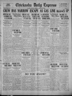 Chickasha Daily Express (Chickasha, Okla.), Vol. 24, No. 261, Ed. 1 Wednesday, February 20, 1924