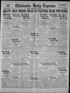 Chickasha Daily Express (Chickasha, Okla.), Vol. 25, No. 32, Ed. 1 Saturday, May 24, 1924