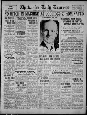 Chickasha Daily Express (Chickasha, Okla.), Vol. 25, No. 48, Ed. 1 Thursday, June 12, 1924