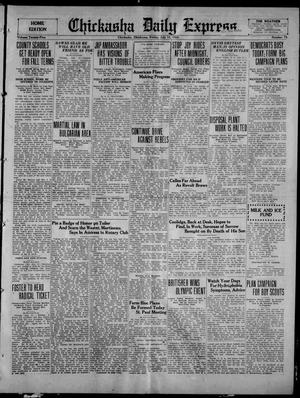 Chickasha Daily Express (Chickasha, Okla.), Vol. 25, No. 73, Ed. 1 Friday, July 11, 1924