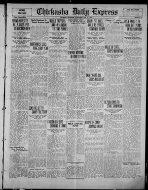 Chickasha Daily Express (Chickasha, Okla.), Vol. 25, No. 77, Ed. 1 Wednesday, July 16, 1924