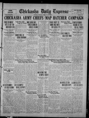 Chickasha Daily Express (Chickasha, Okla.), Vol. 25, No. 79, Ed. 1 Friday, July 18, 1924